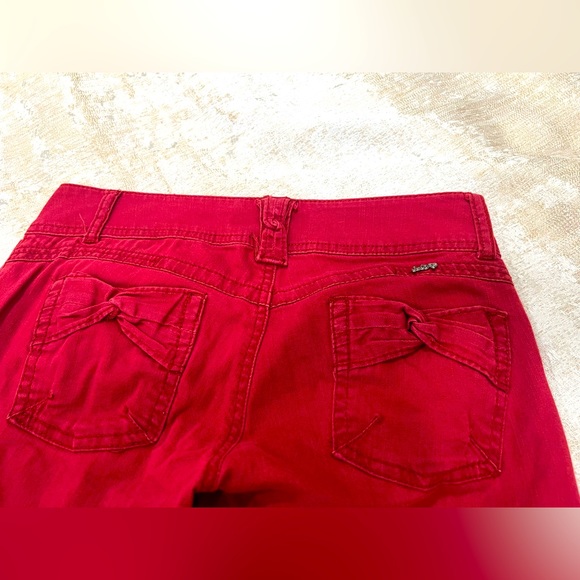 Jolt Jeans in Red - Picture 5 of 6